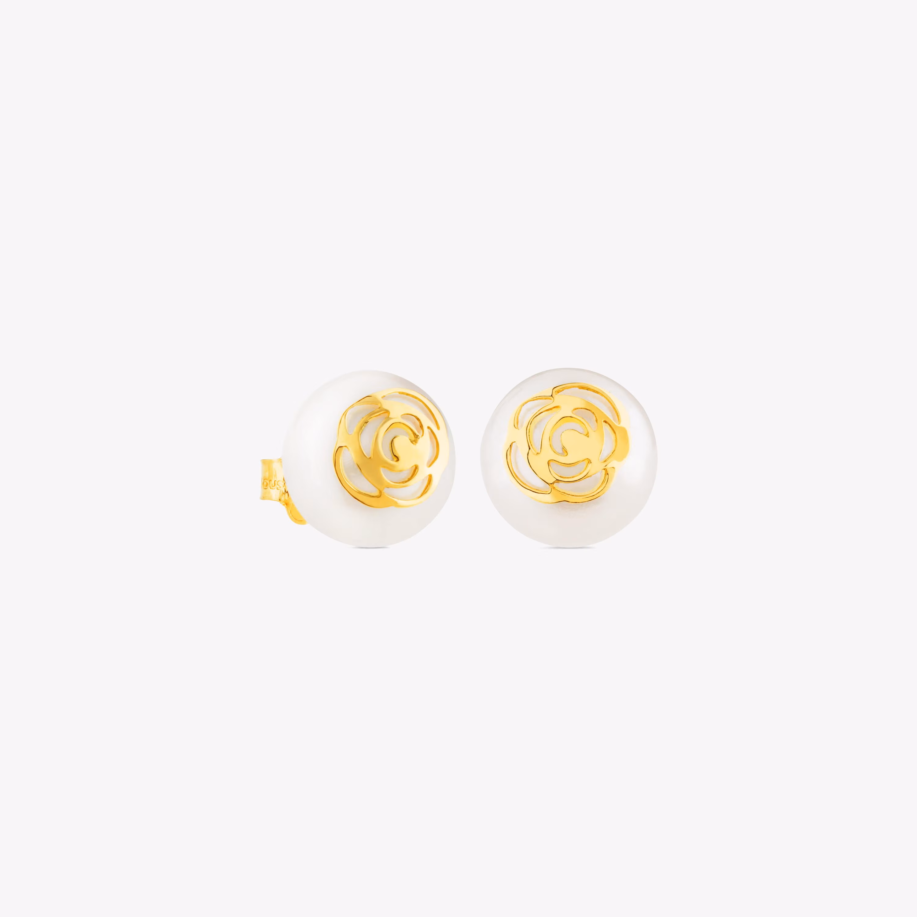 Pendientes de oro Rosa d'Abril