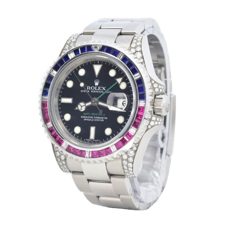 RolexGMT Master 116718LN “Diamond Bezel” Ultra Clone 1:1