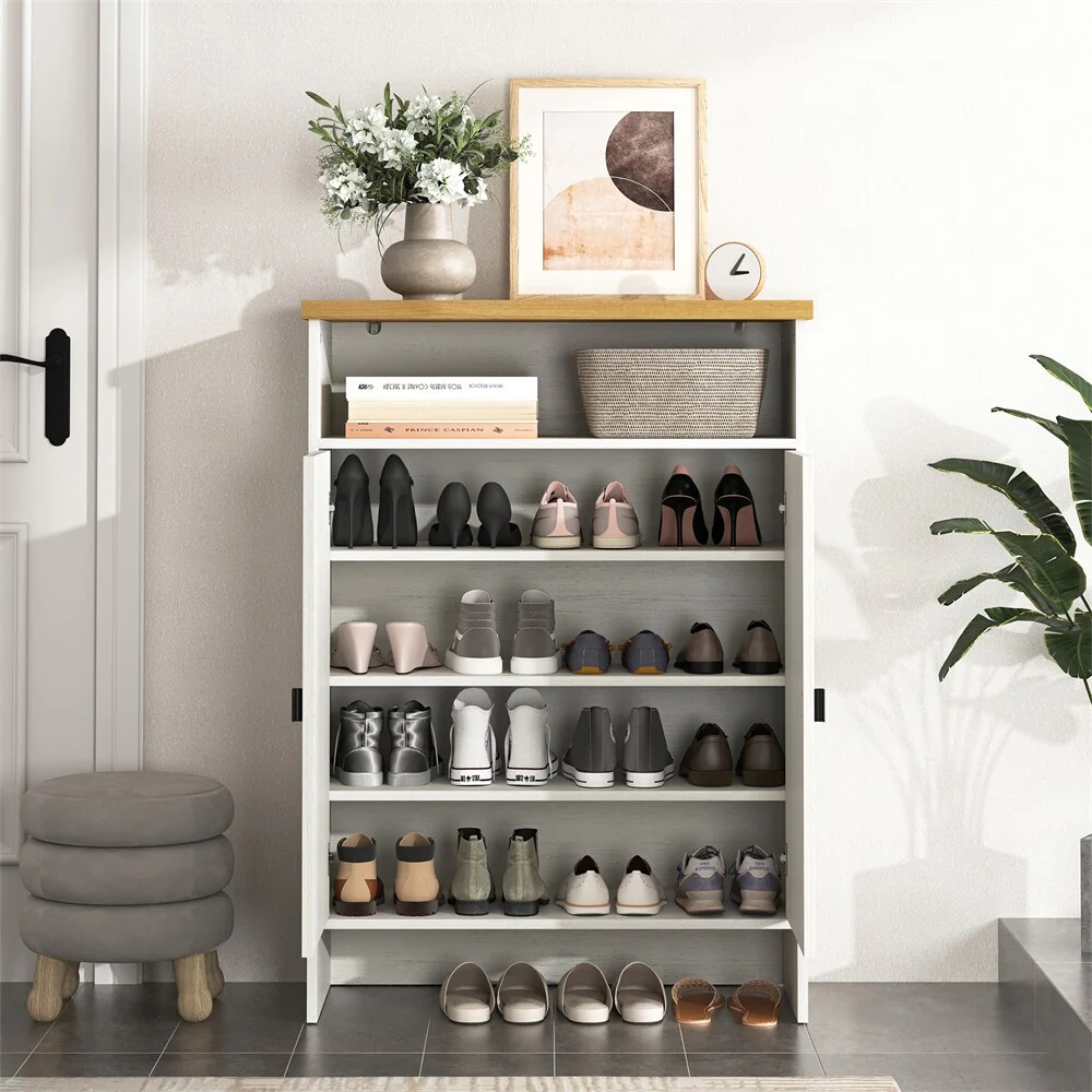 Modern Minimalist MDF Shoe Cabinet
