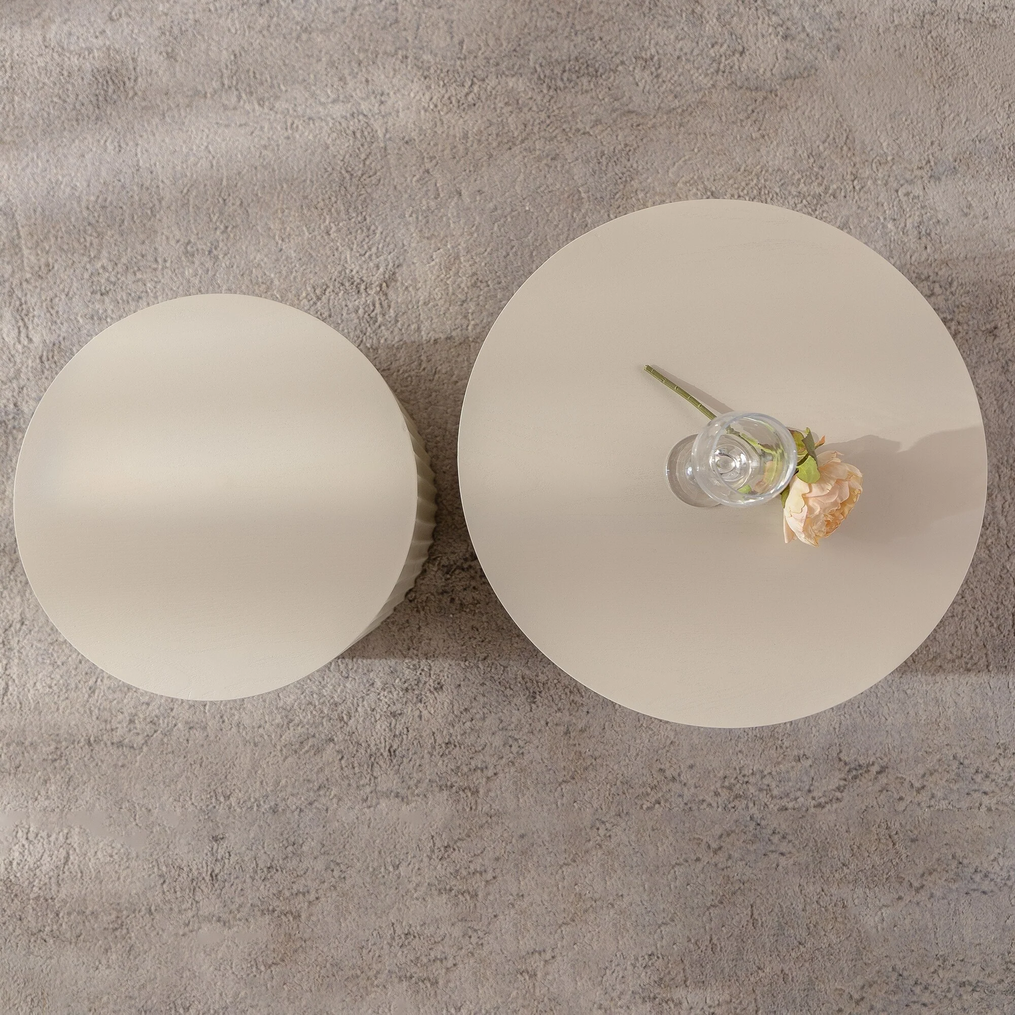 Round Wood Coffee Table