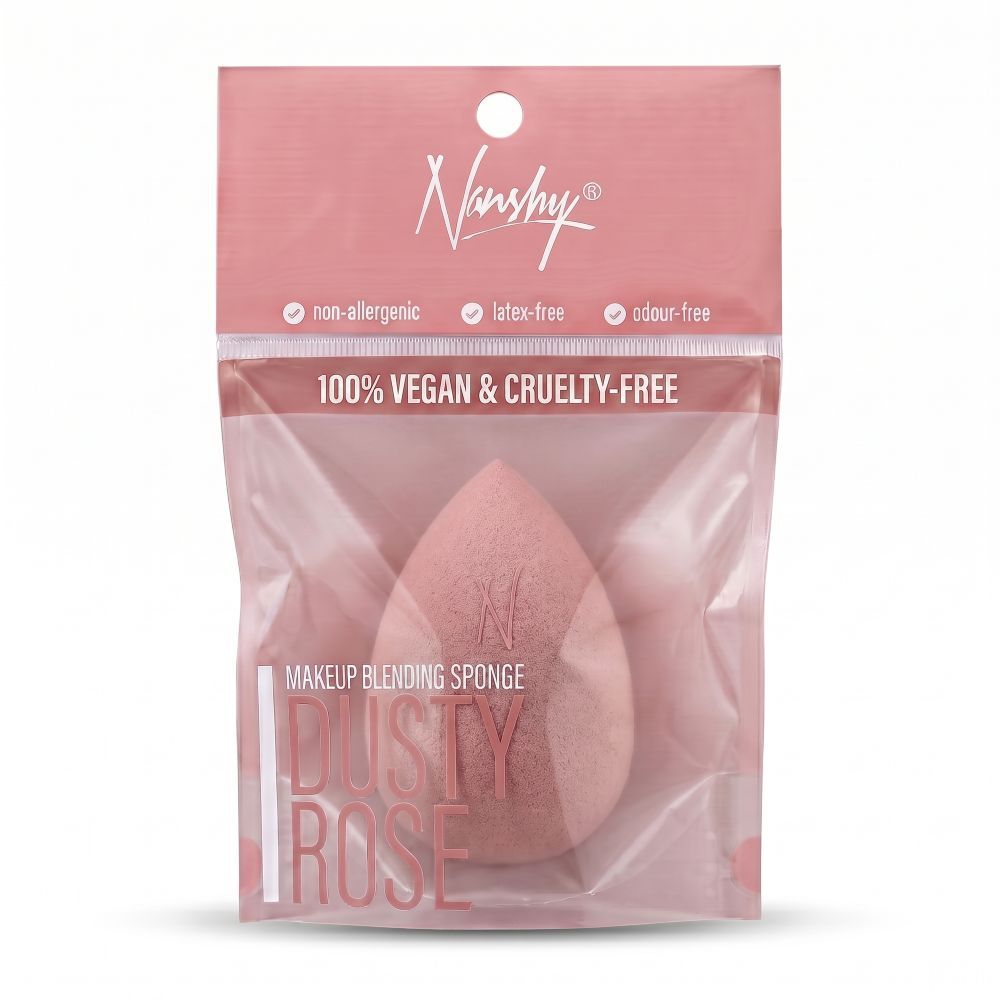 Nanshy Dusty Rose Makeup Blender Beauty Sponge