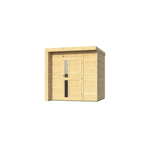 Gartenhaus »262«, Holz, BxT: 214 x 215 cm (Außenmaße inkl. Dachüberstand)