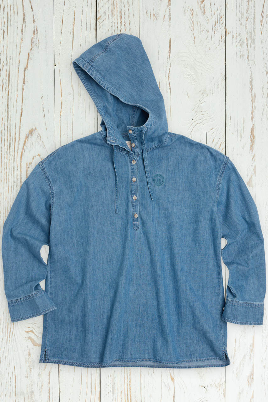 Bluse Tina Schlupf Denim A&Co