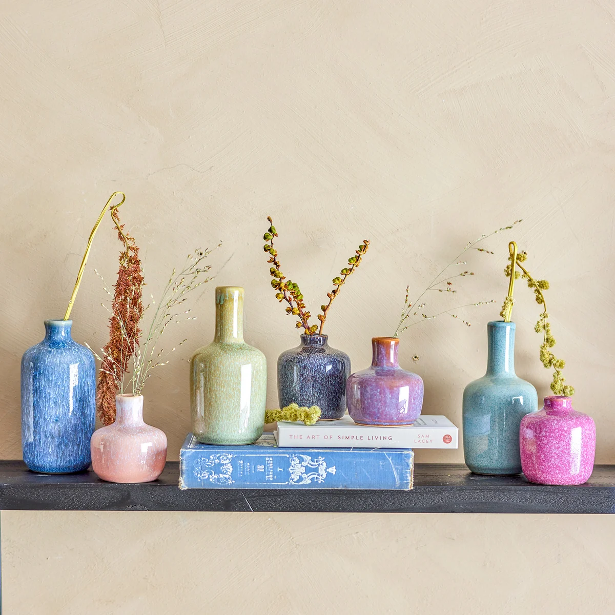 Bloomingville - Maien Vase, mehrfarbig