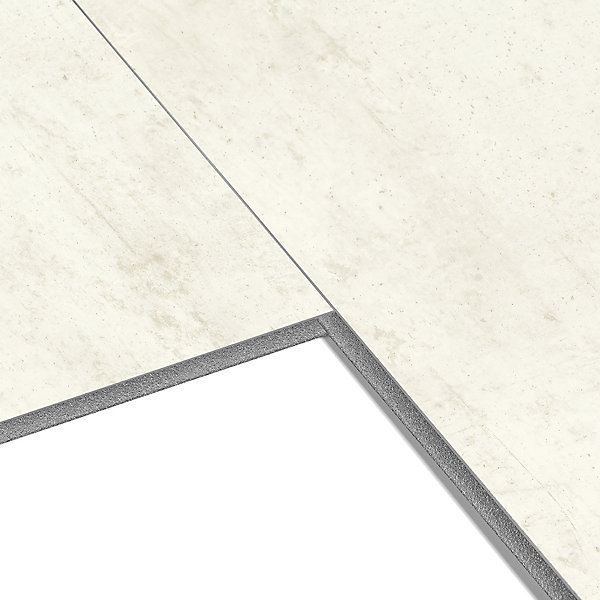 Dalle PVC Dumawall  ciment clair 65 x 37,5 cm