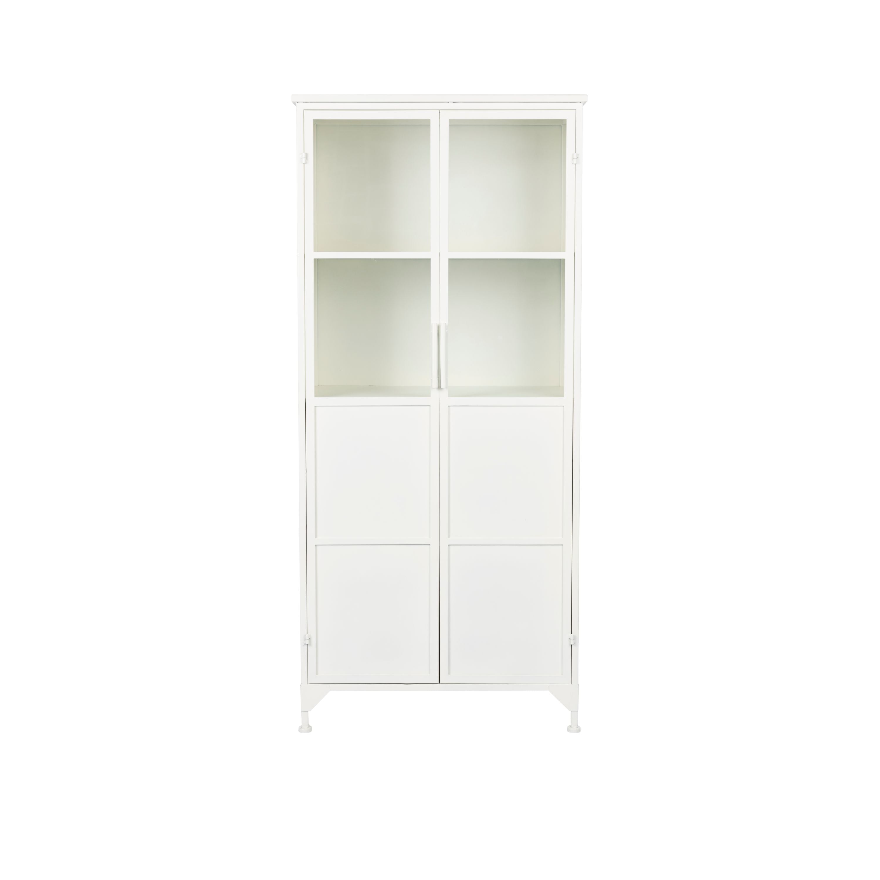 Housecraft Living Miya Kast/ Opbergkast Hoog Metaal Wit
