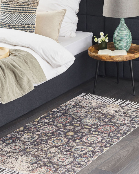 Dywan orientalny vintage 80x150 cm wielokolorowy