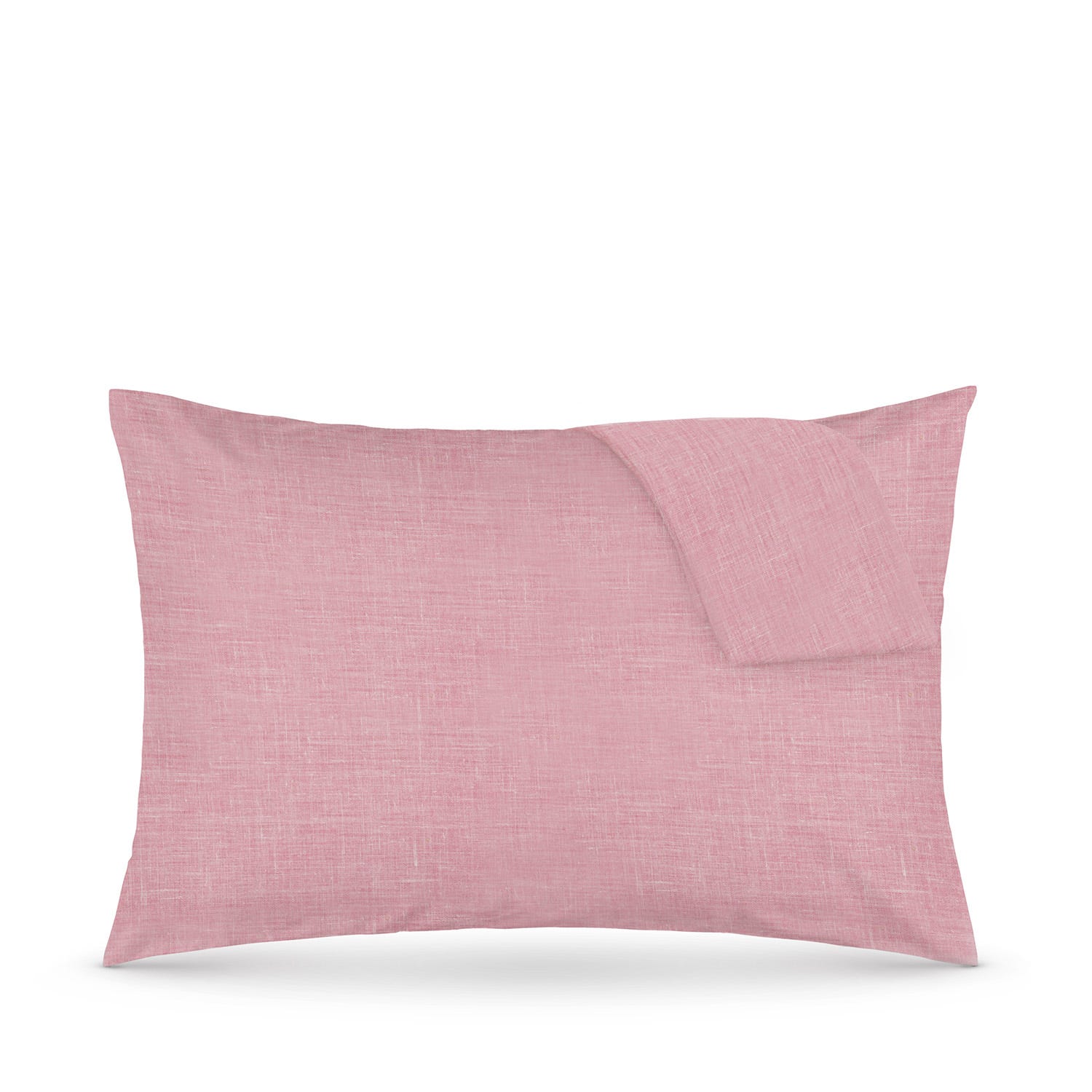 Coppia federe 50x80 cm melange malva