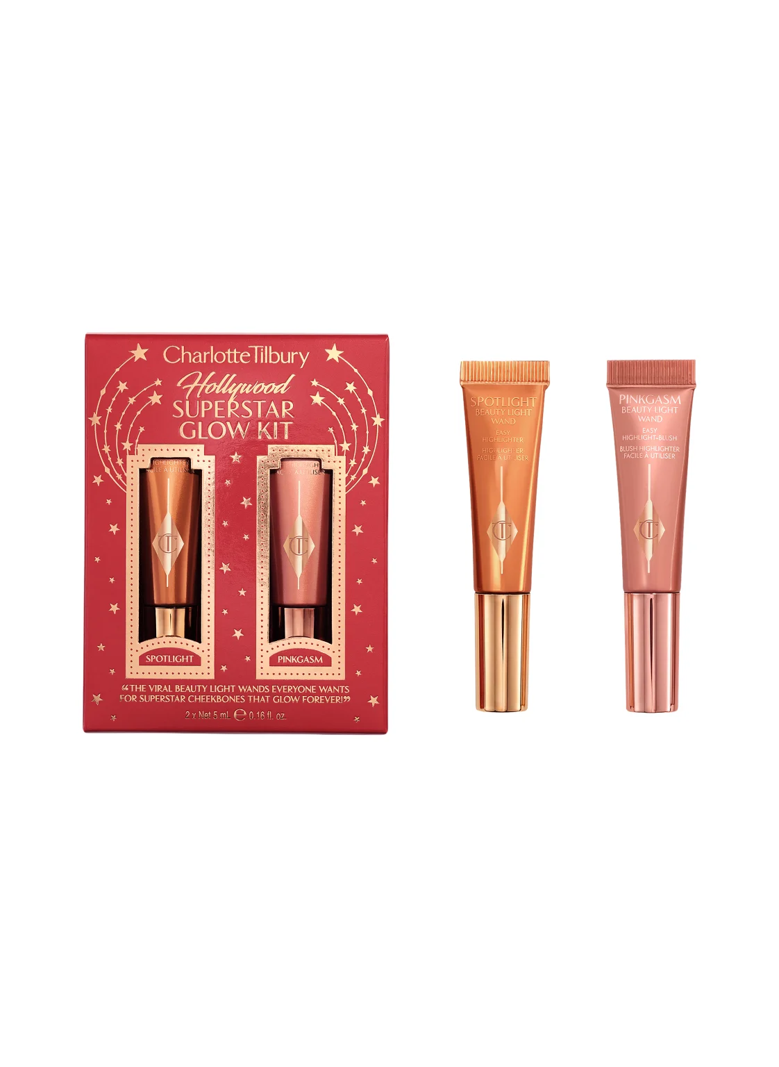 Charlotte Tilbury HOLLYWOOD SUPERSTAR GLOW KIT