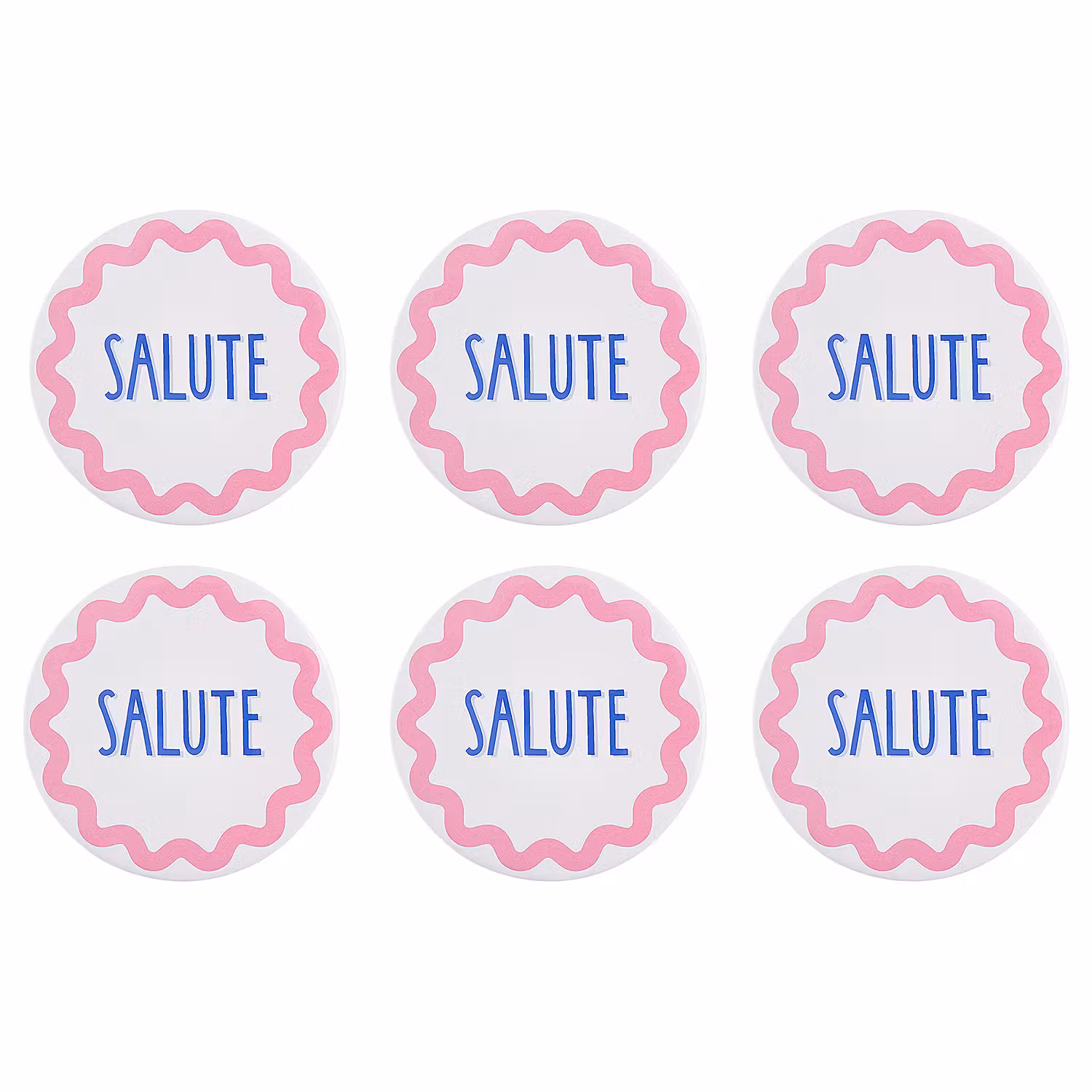 VACANZA Untersetzer Salute 6er-Set