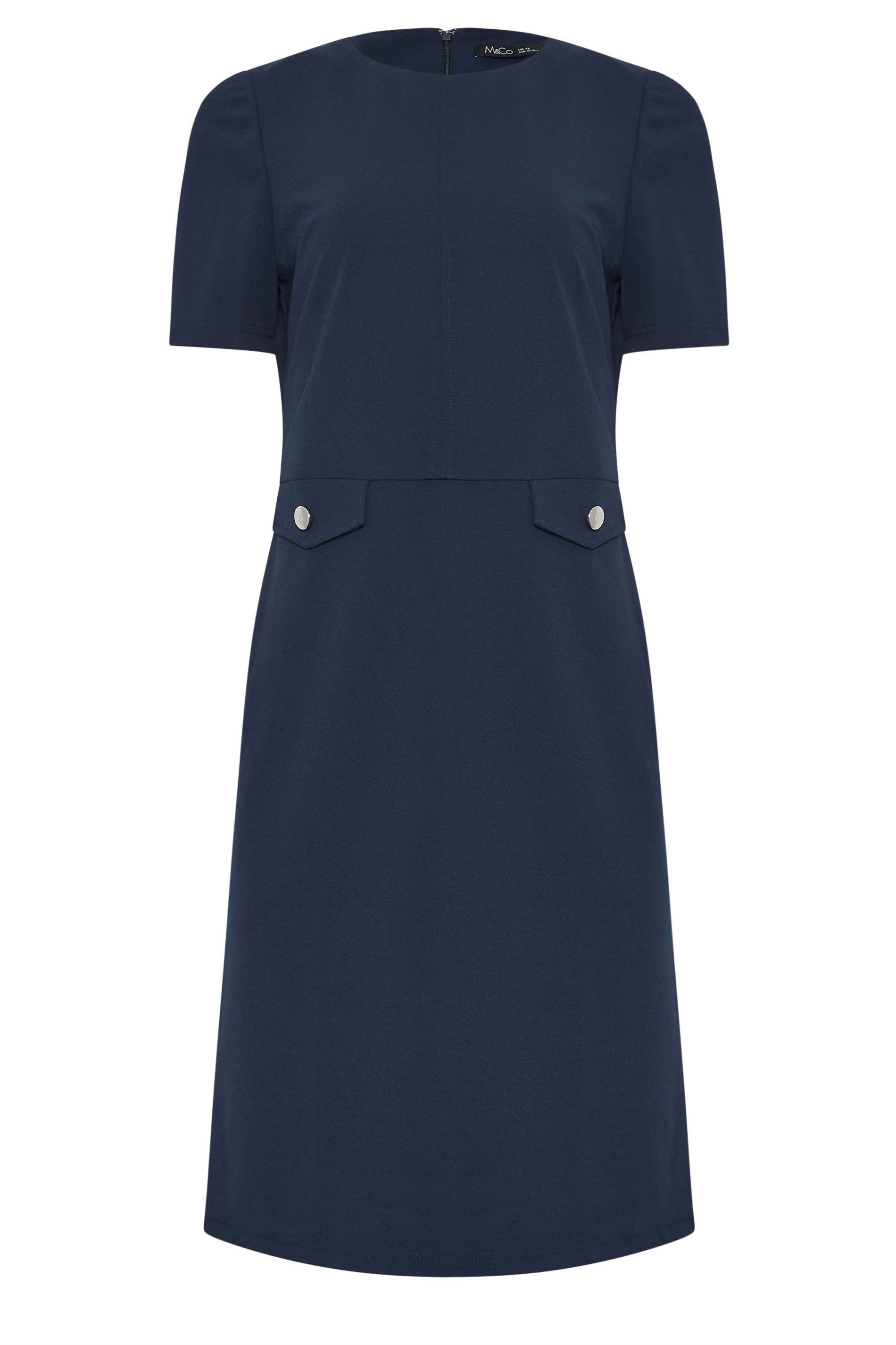 M&Co Tailored Midi Dress