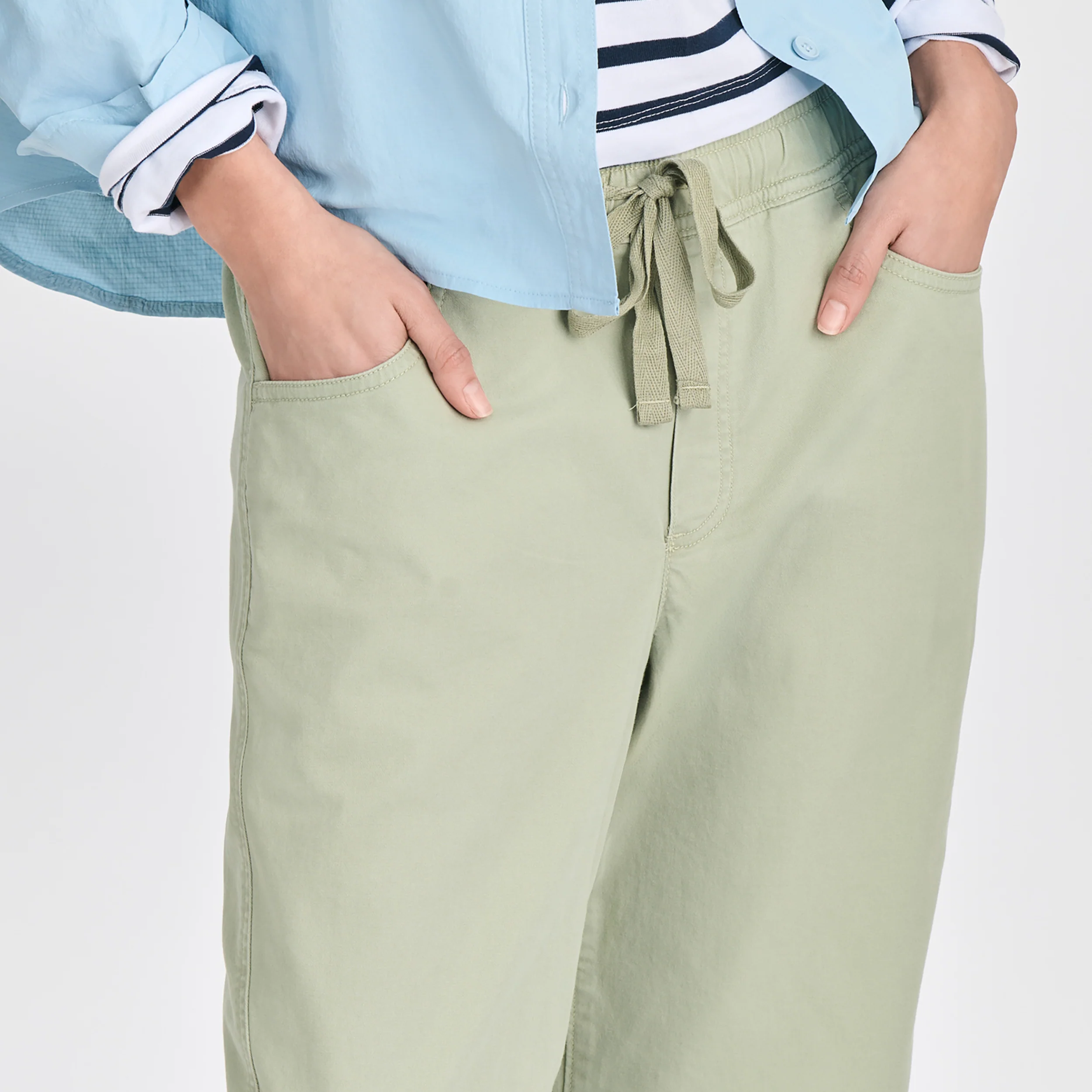 Women's Softened Legend Wash Tie Front Pants