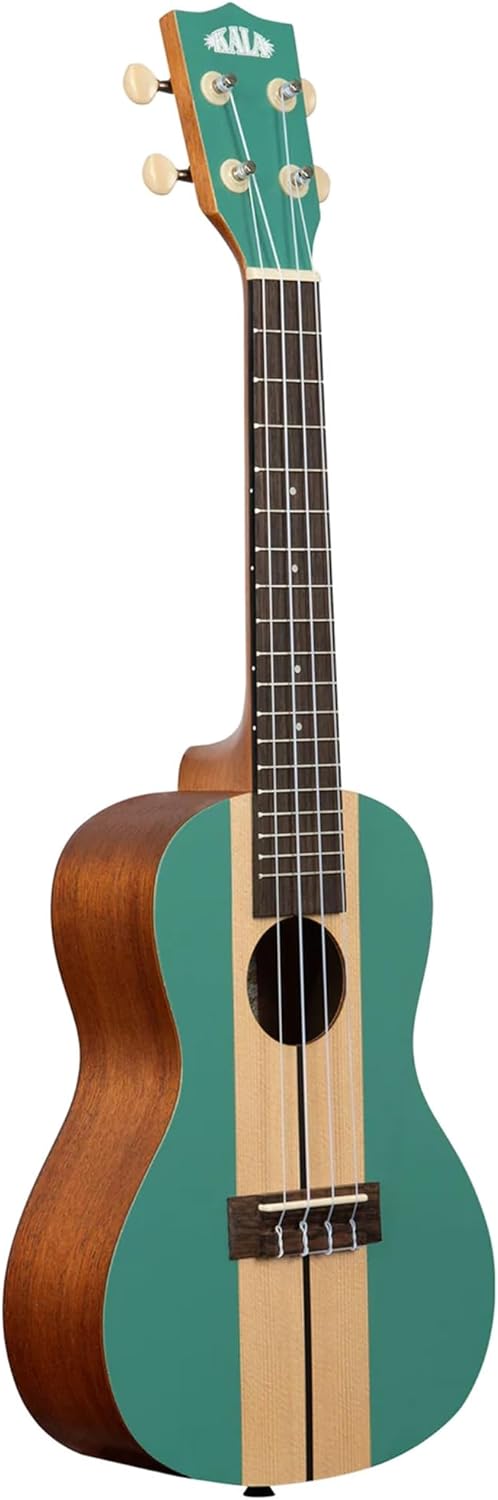Kala KA-SURF-WIPEOUT Wipeout Surfboard Ukulele Bundle with Gig Bag, Tuner, Aquila Strings, Strap, Austin Bazaar Instructional DVD, and Polishing Cloth