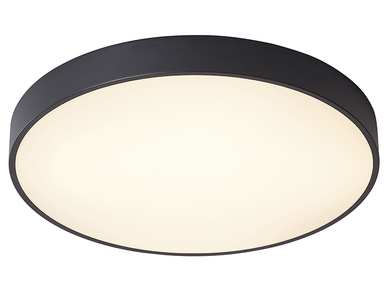 PlafonOrbital LED 60 cm metalowy czarny