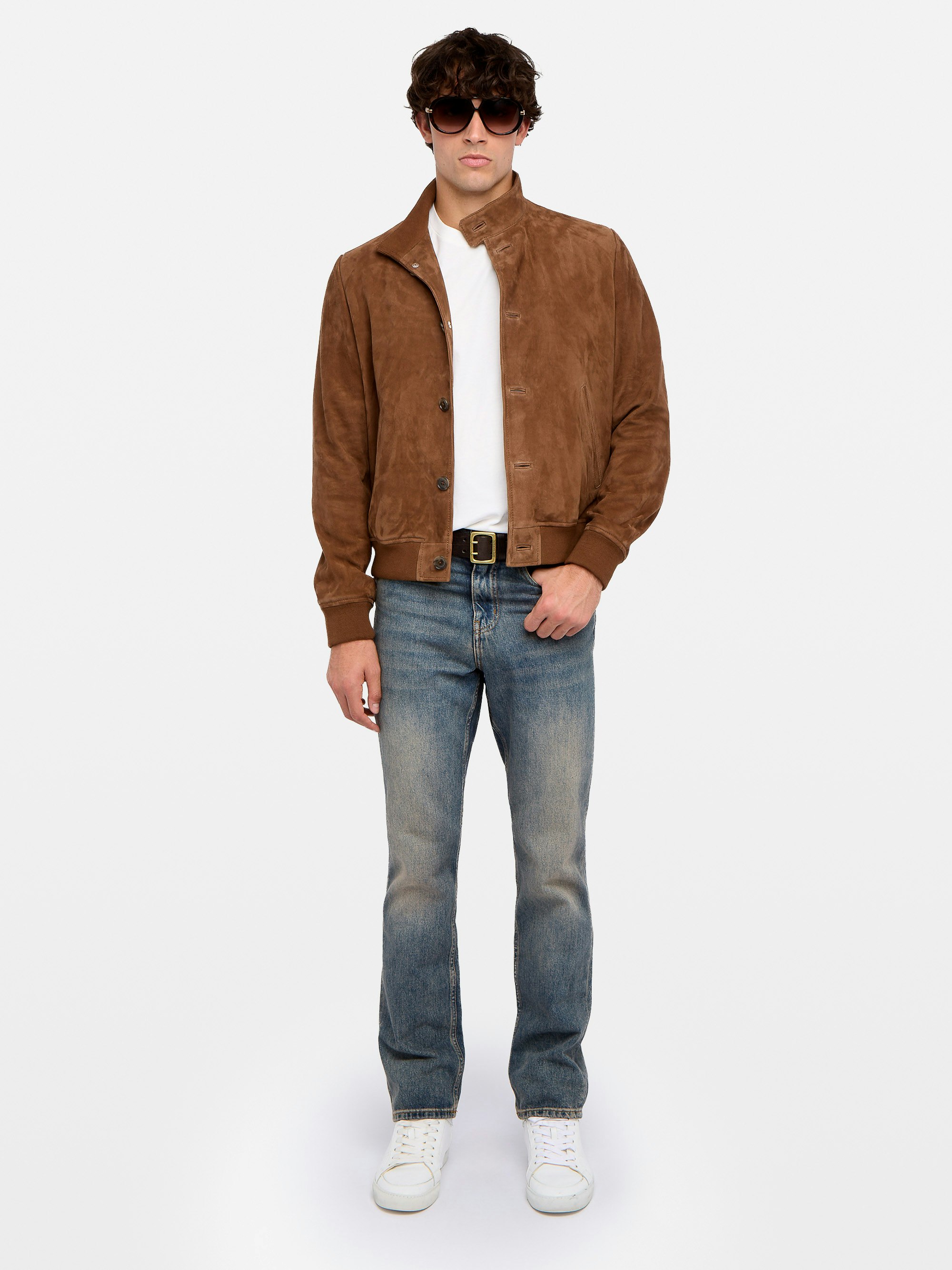 Blouson Lonni Cuir Suede