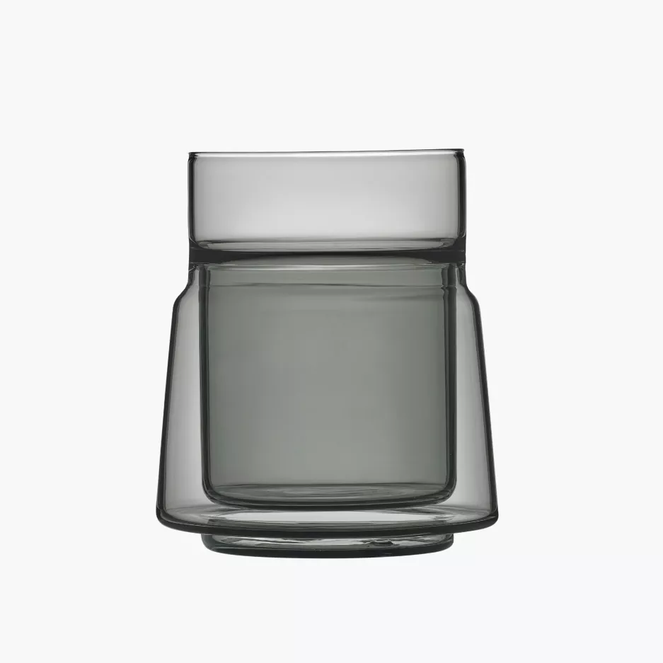 Szklanka z podwójną ścianką JACOB JENSEN 210 ml czarna