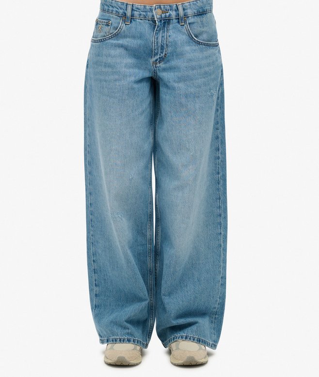 Mid Rise Baggy Jeans
