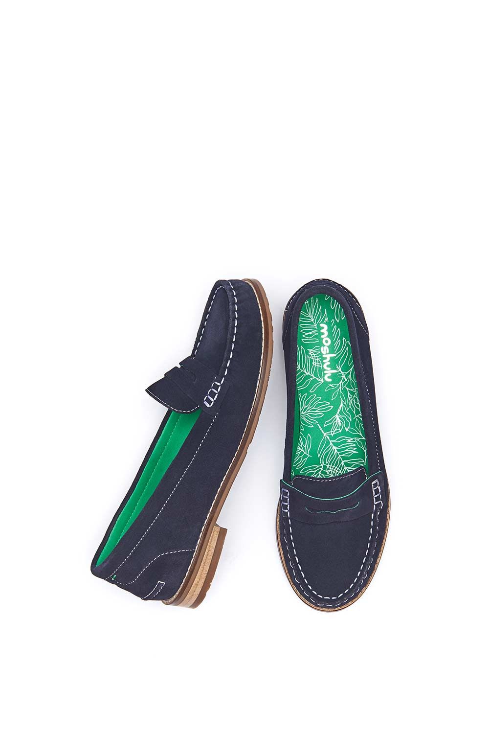Moshulu Petrel Suede' Ladies Suede Loafers