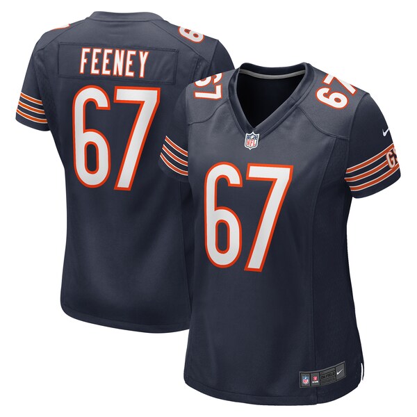 Dan Feeney Chicago Bears Nike Women's Team Game Jersey -  Navy