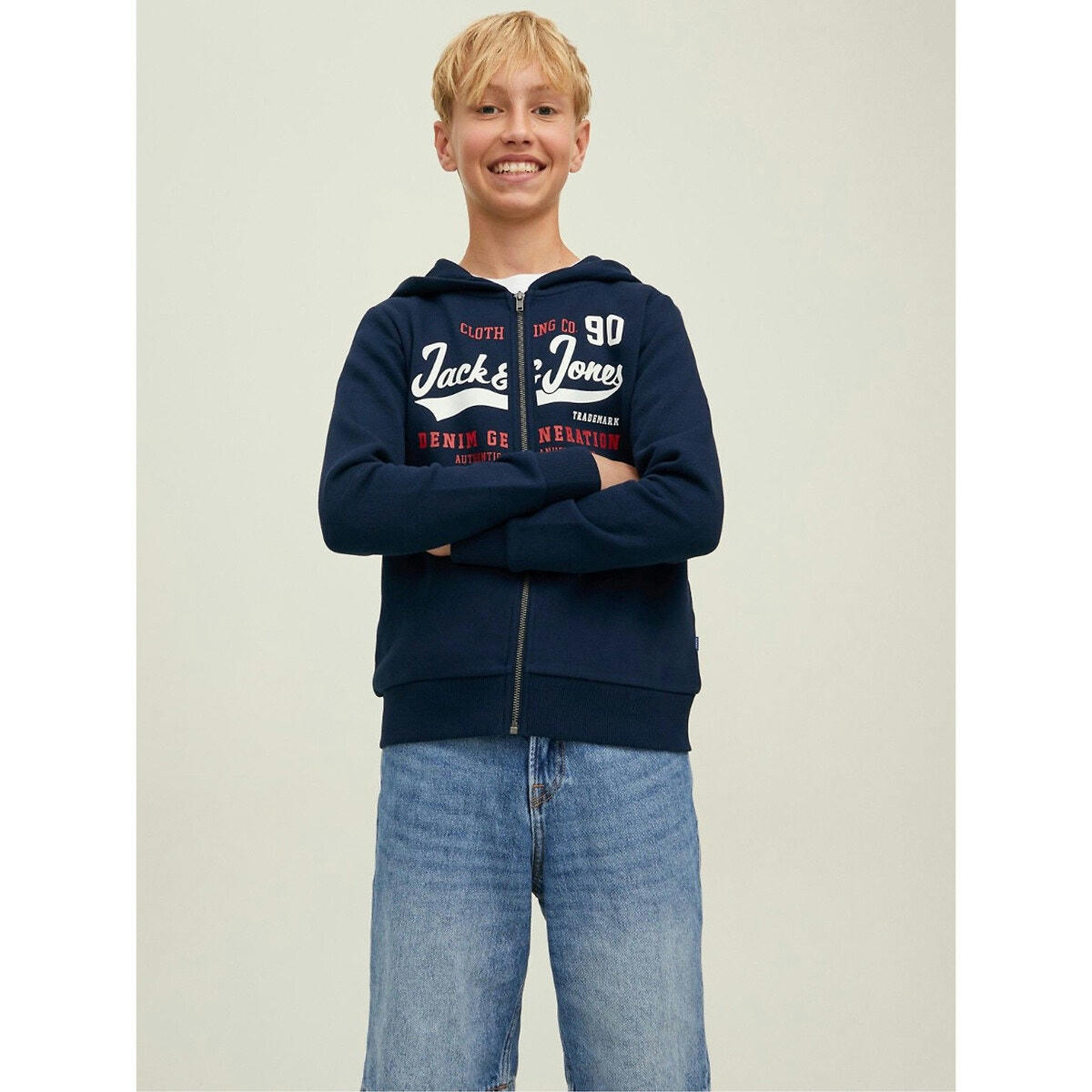 Sweat zippé capuche