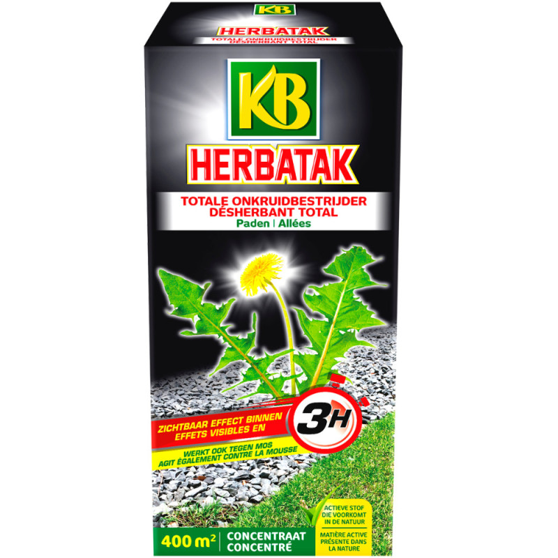 Désherbant concentré pour allées Herbatak 0,9 L KB