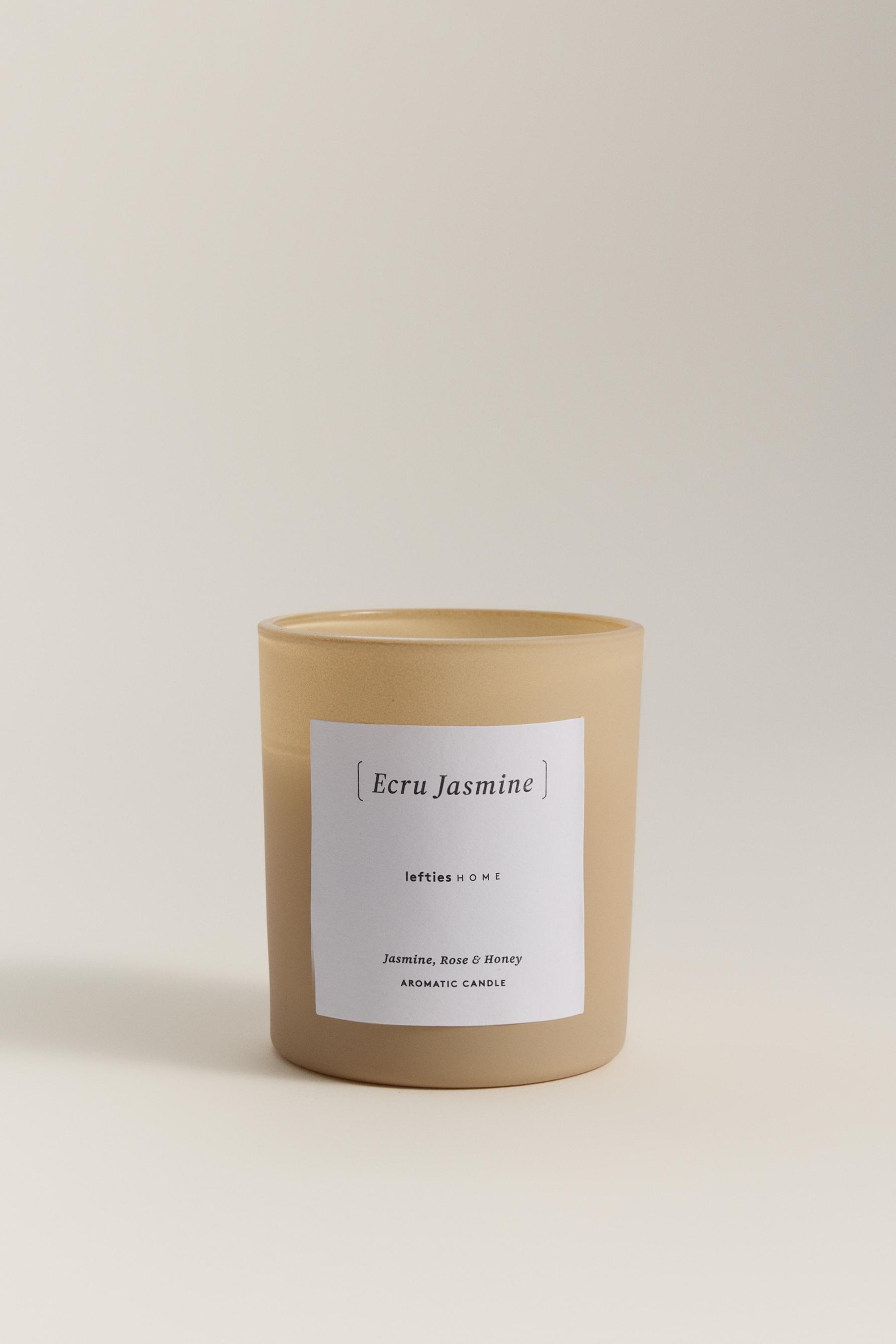 Vela aromática Ecru Jasmine 180gr