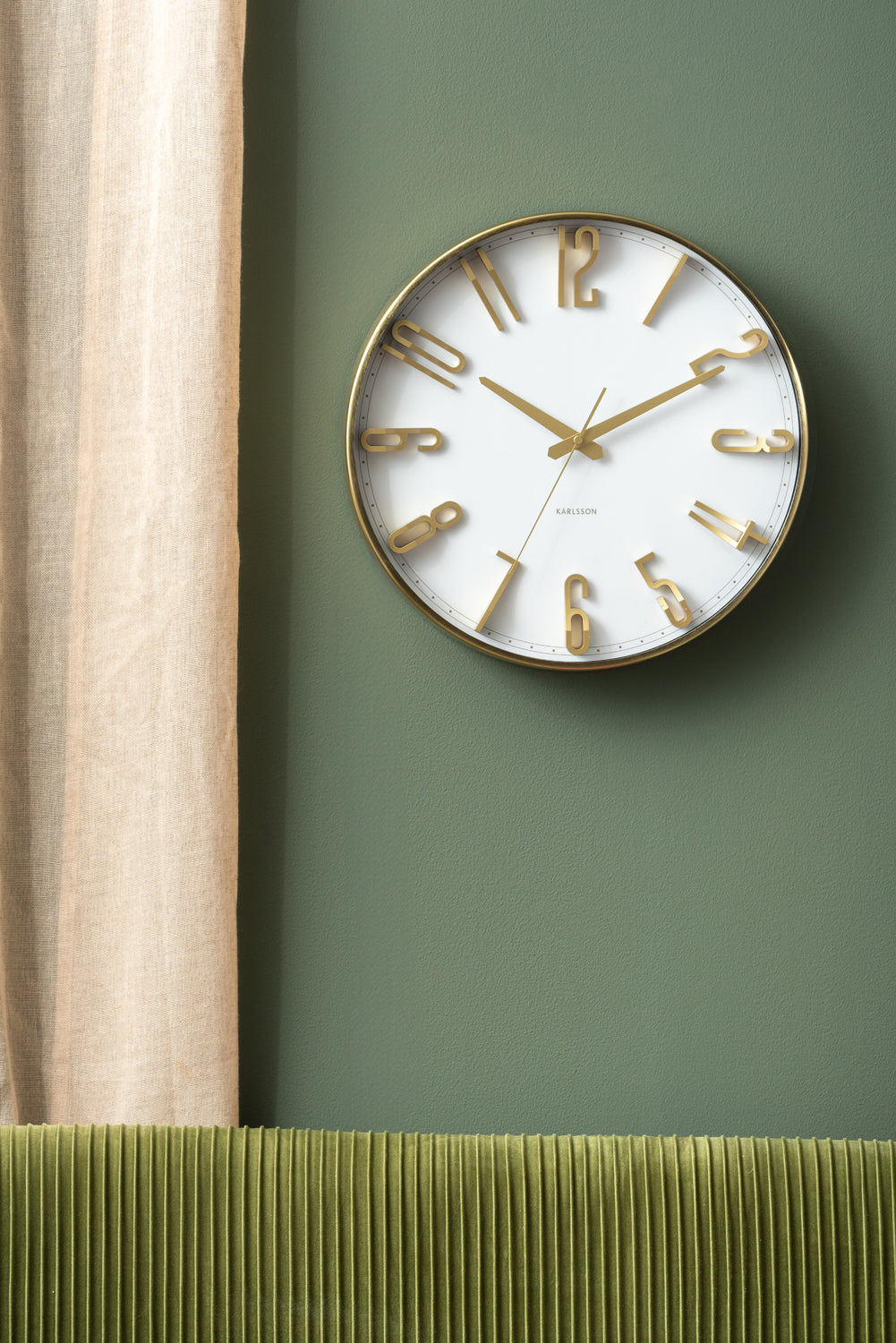 Karlsson - Wall Clock Elevated Glam