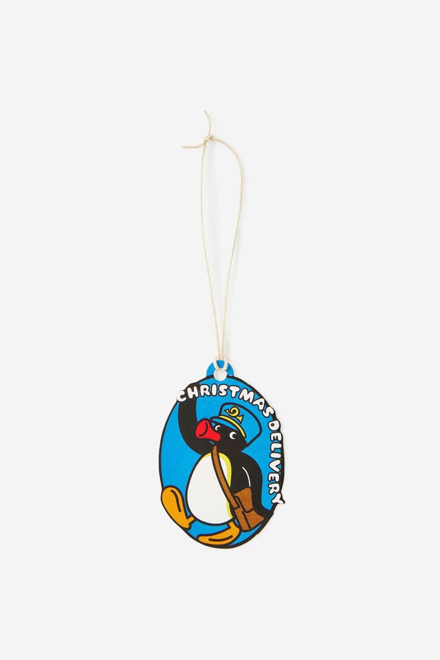Pingu Christmas Die Cut Gift Tag 5pk
