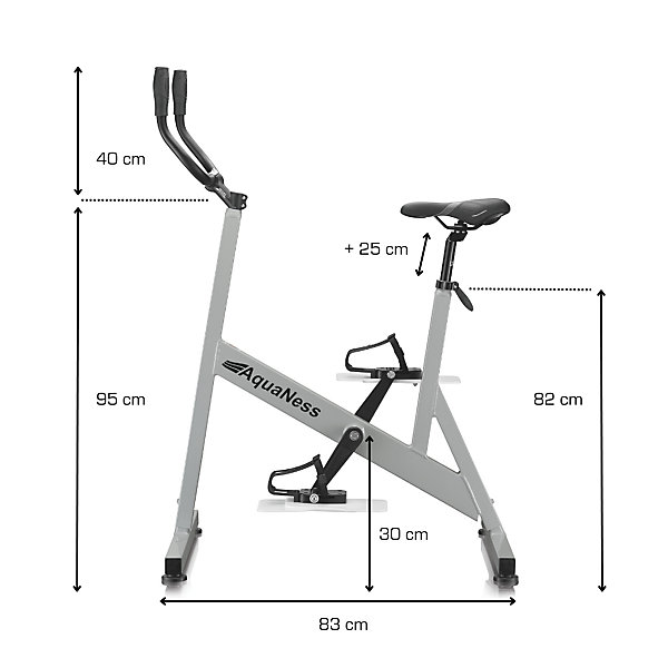 Aquaness - Aquabike V3 - Vélo de piscine