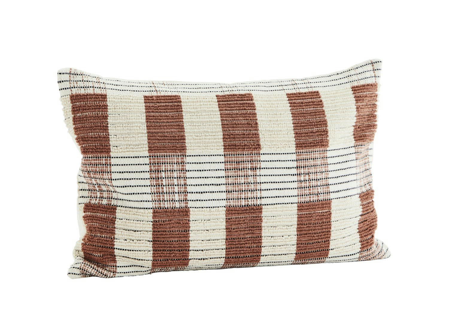 - Coussin Coton Rouille 40X60