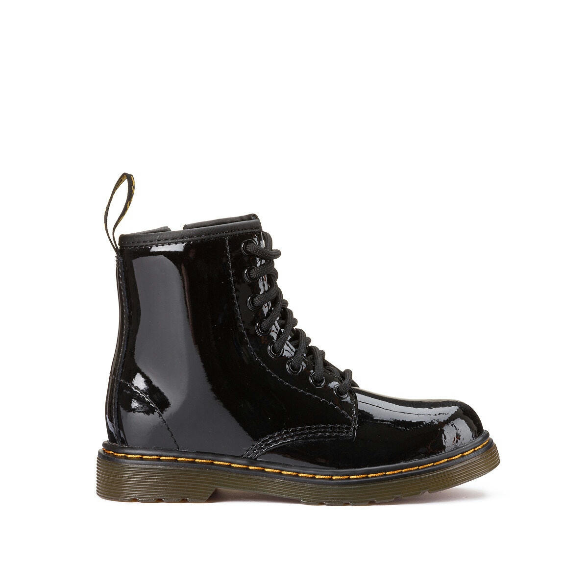 Boots en cuir verni 1460 Junior Patent