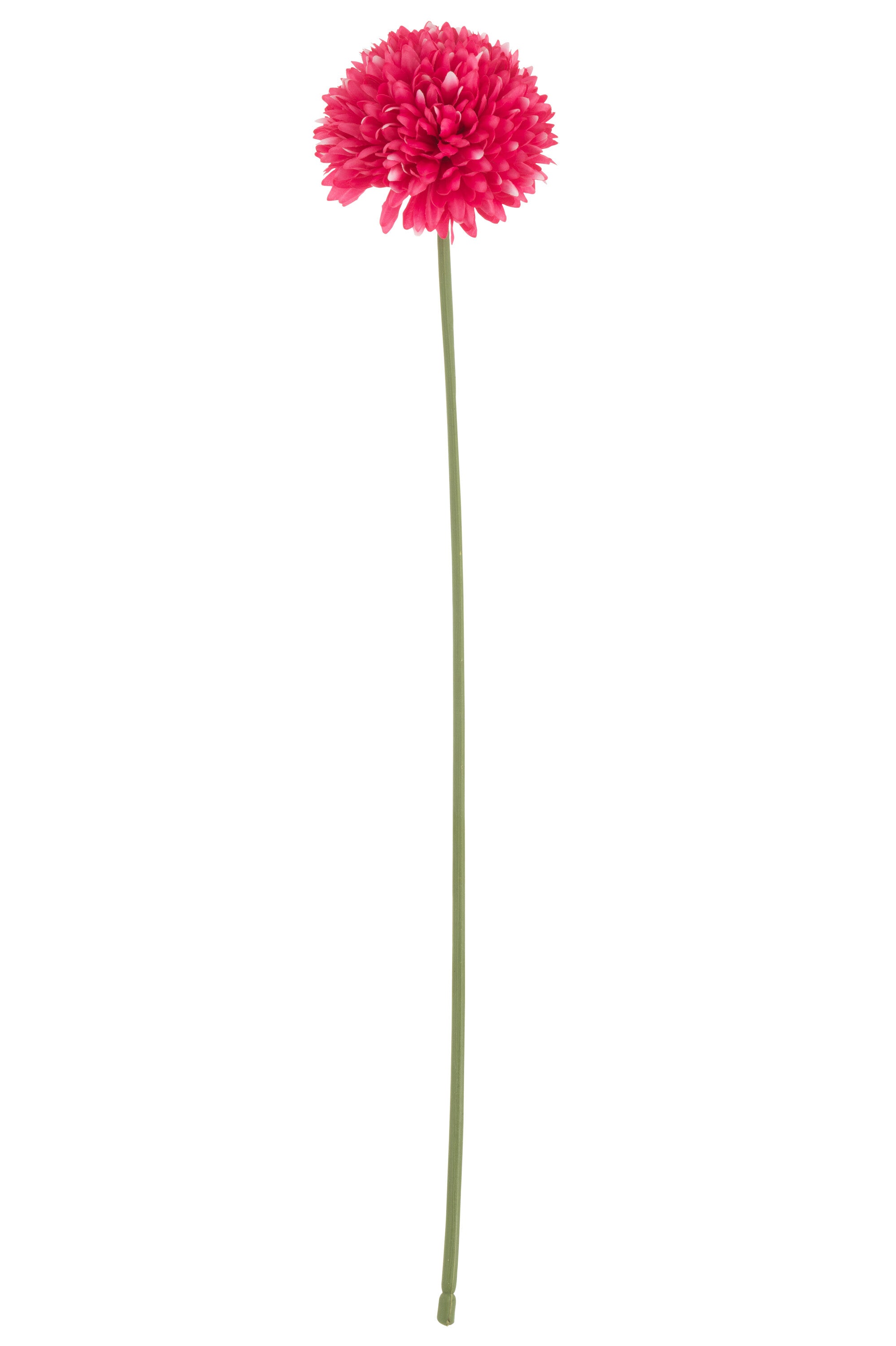 J-Line bloem Chrysant - kunststof - roze