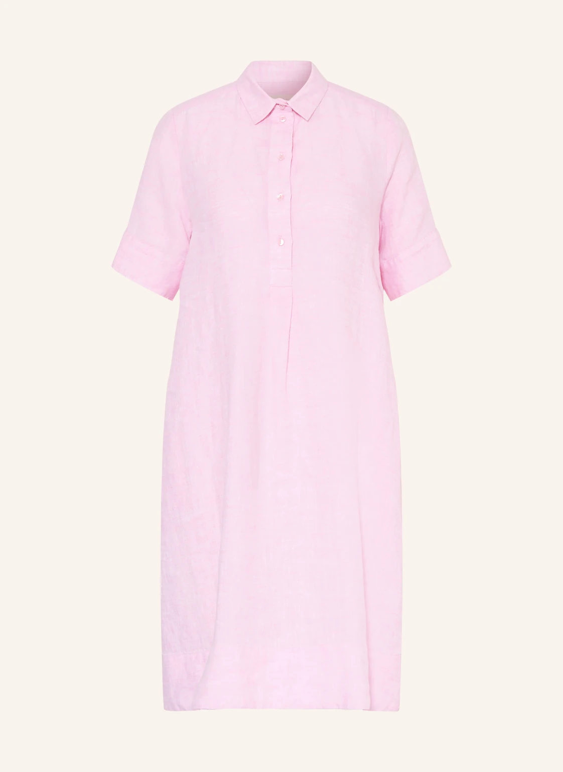 MILANO ITALY Hemdblusenkleid aus Leinen