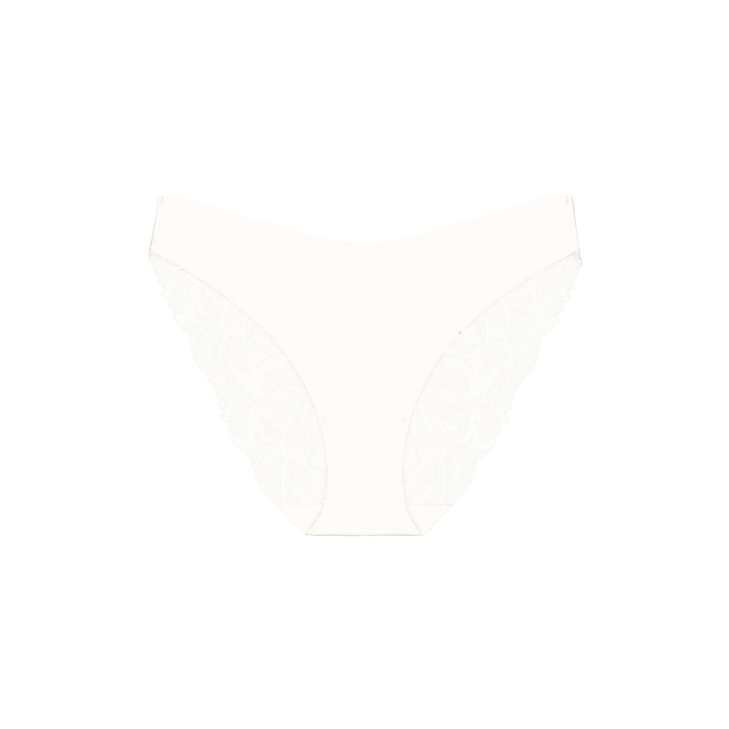 Body Make-Up Illusion Lace Highleg Tai, ecru white