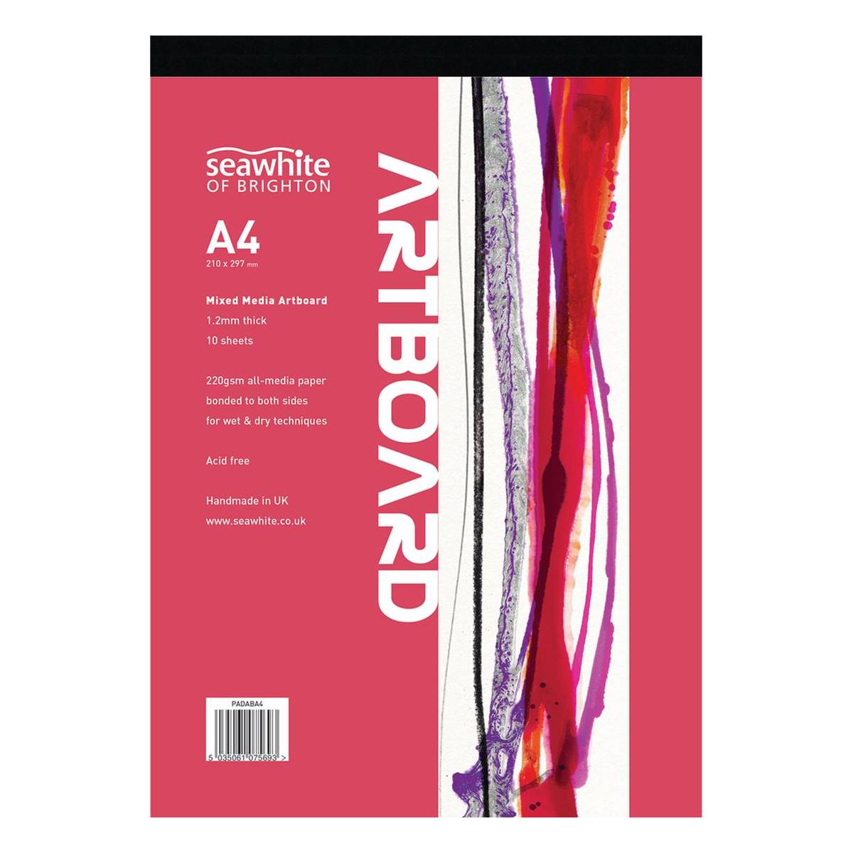 Seawhite Mixed Media Artboard A4