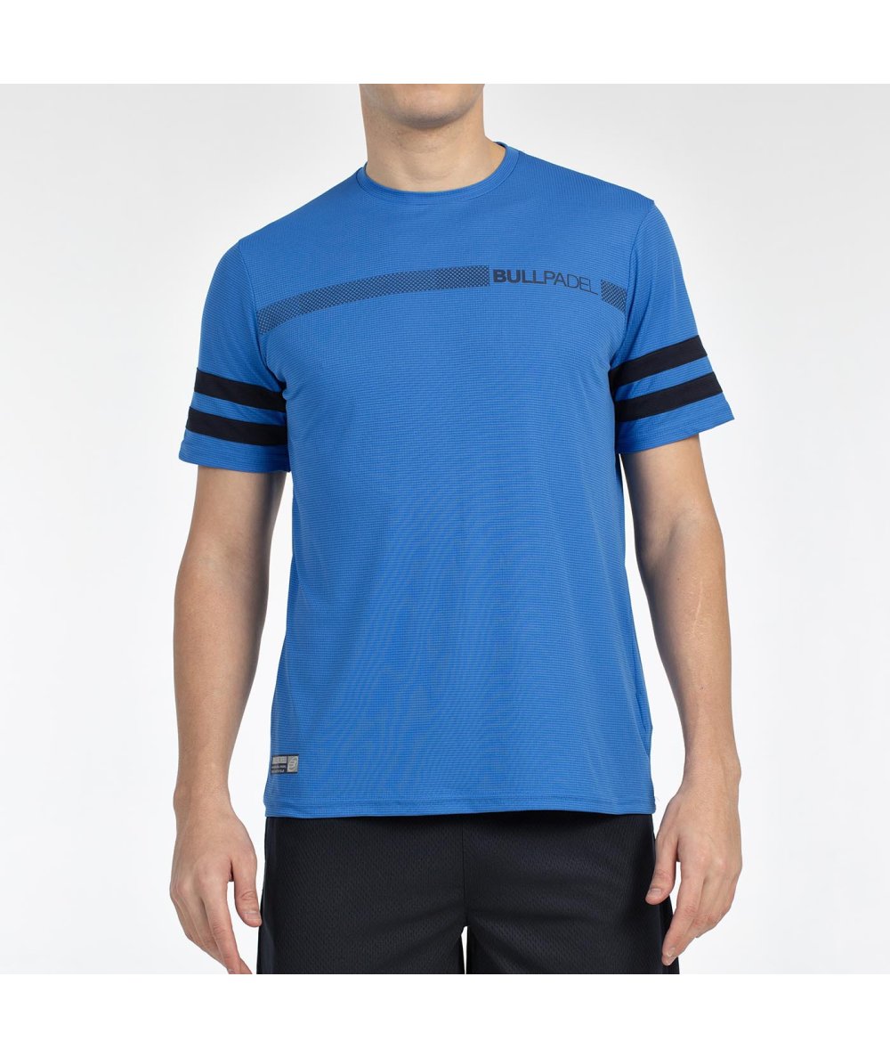 CAMISETA BULLPADEL BERRO AZUL ATOMICO