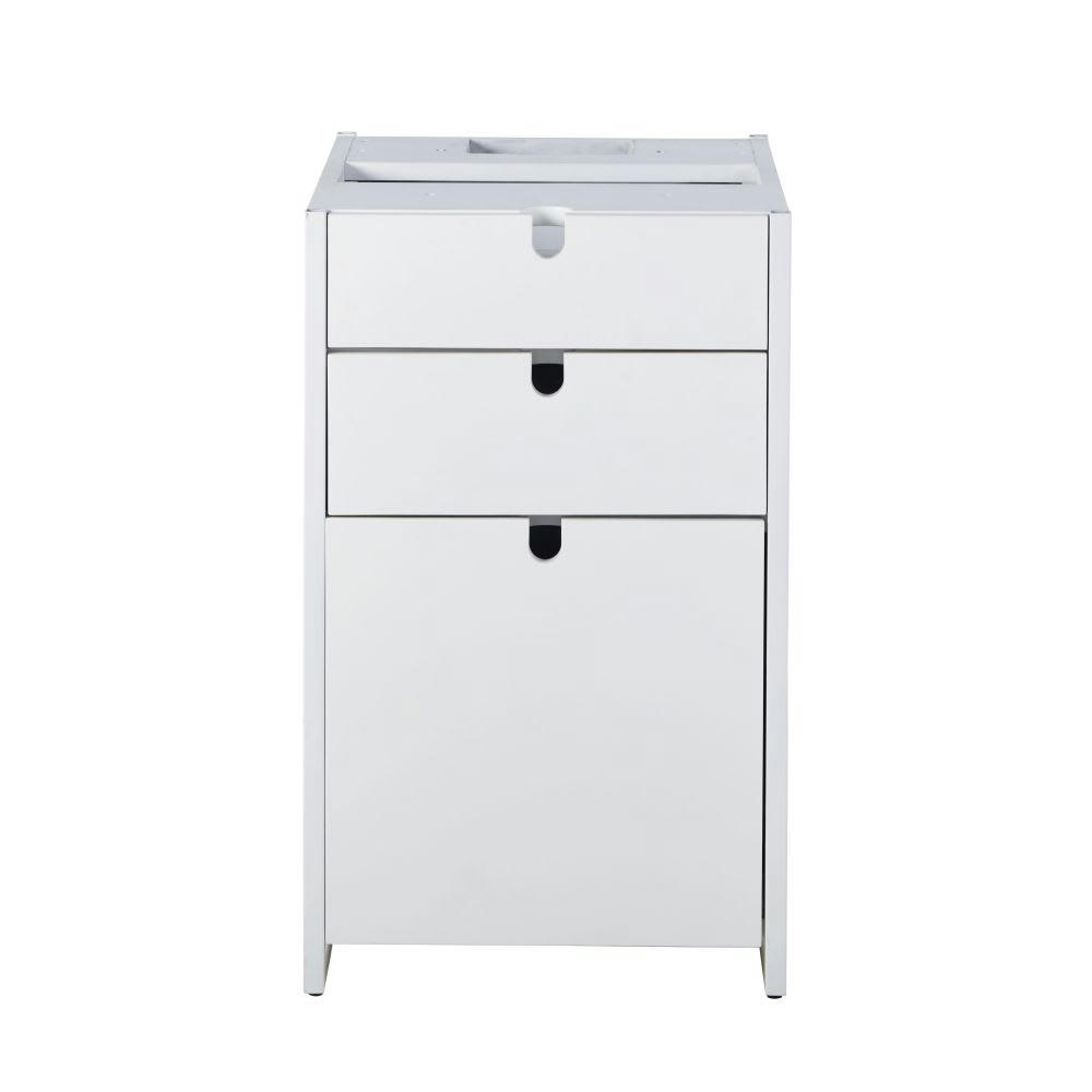 Essentials Business - Caisson de bureau modulable professionnel blanc