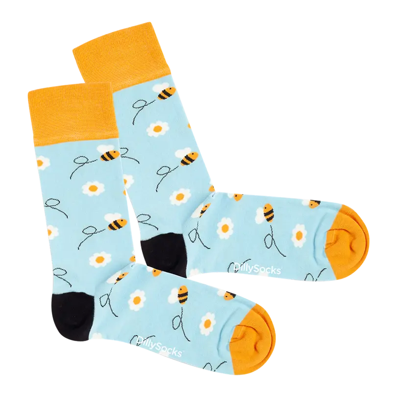 Socken Busy Bees
