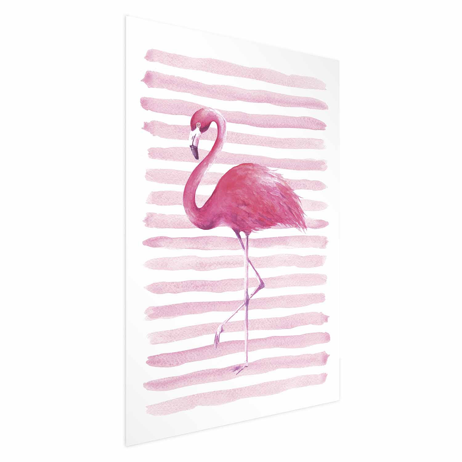 Plakat Flaming i paski 21x30 cm