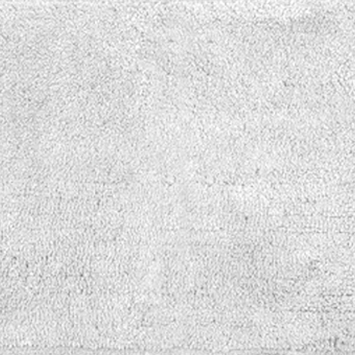 NUANCO - Tapis doux & épais de bain ou d'intérieur Blanc 60x100 cm