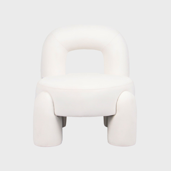 Fotel VIGGO ecru 73x69x80 cm HOMLA