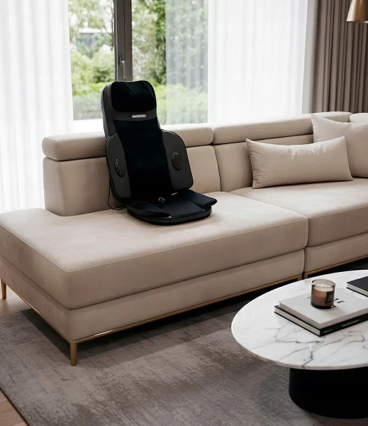 Mata Masująca Wibracyjna SHIATSU Materac Fotel Masujący do Masażu Pleców