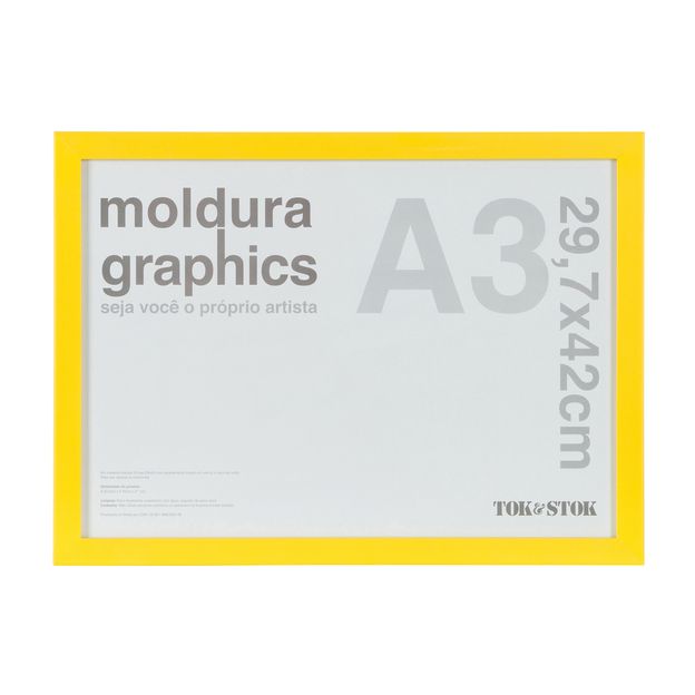 MOLDURA A3 29 CM X 42 CM GRAPHICS