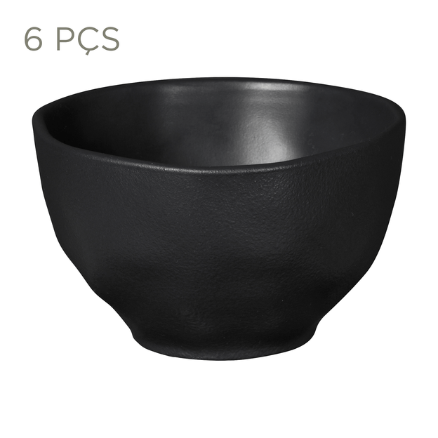 JOGO TIGELA 13 CM C/6 PÇS GEO ORGÂNICO