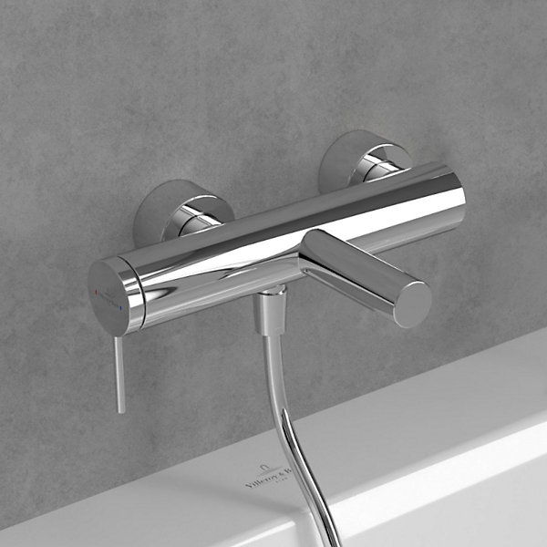 Mitigeur bain douche mécanique VILLEROY ET BOCH Loop &Friends Chrome