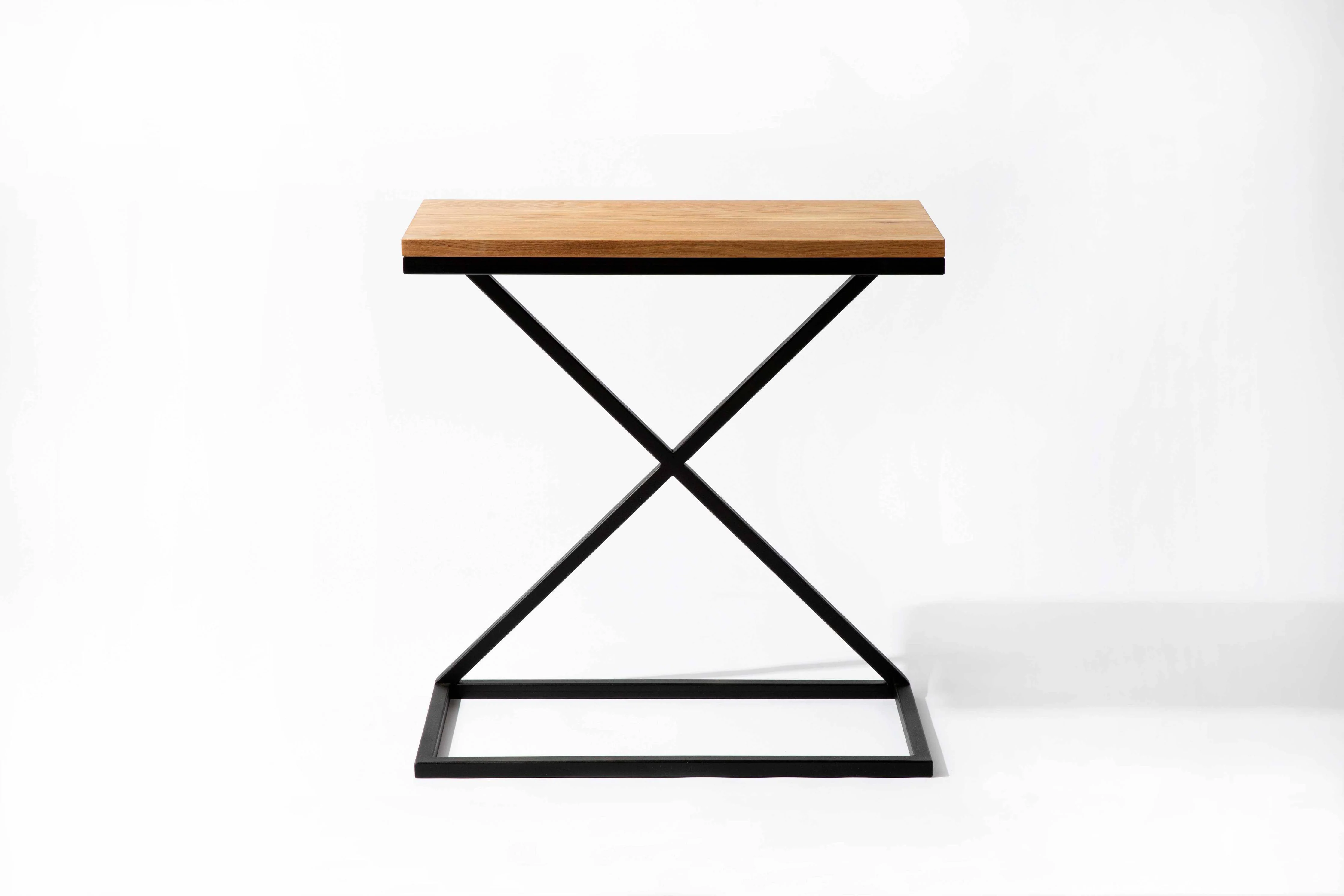 Bijzettafel Michaël eikenhout eikenhout