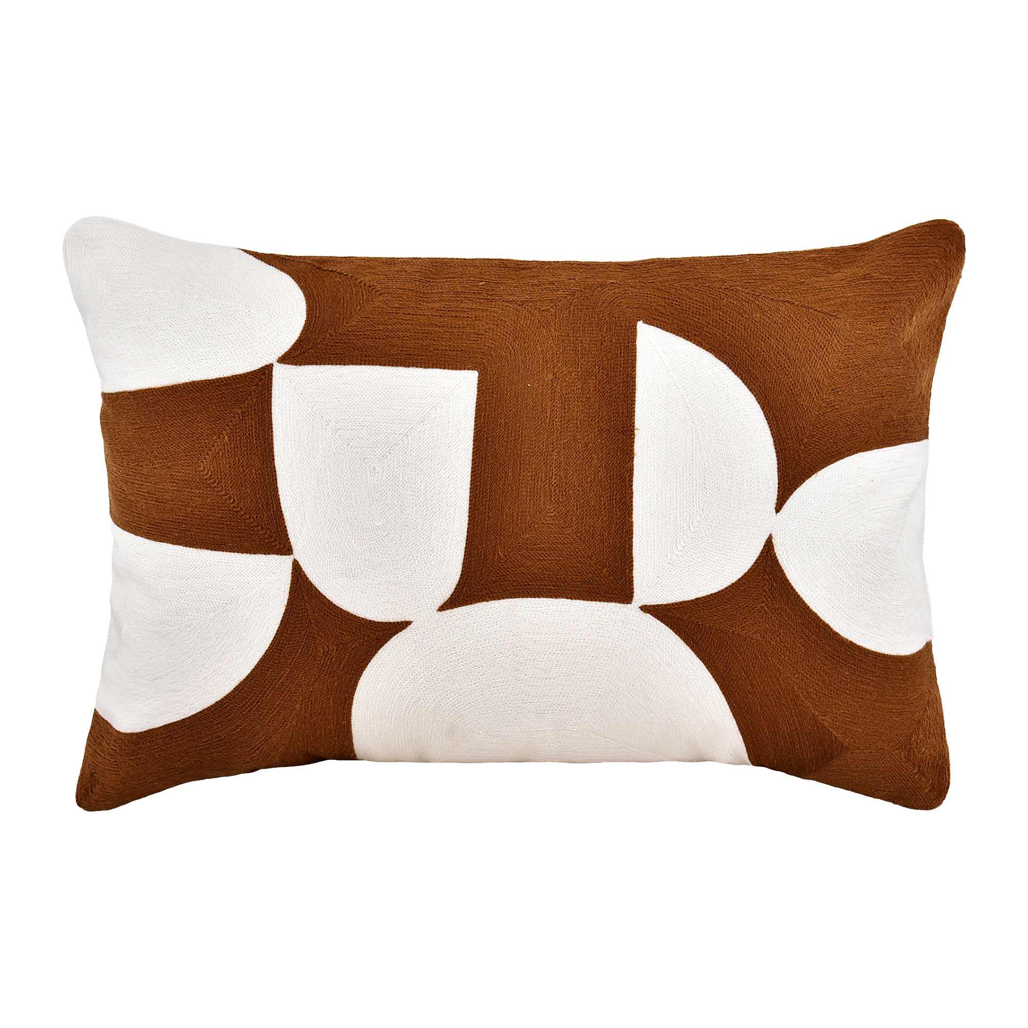 by fonQ Elyo Sierkussen 40 x 60 cm - Brons / Bruin