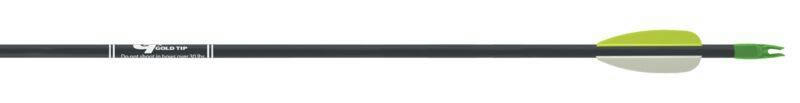 Bushnell Gold Tip Youth Fiberglass Arrows, 29-in with 2.5-in Vane, 3-pk