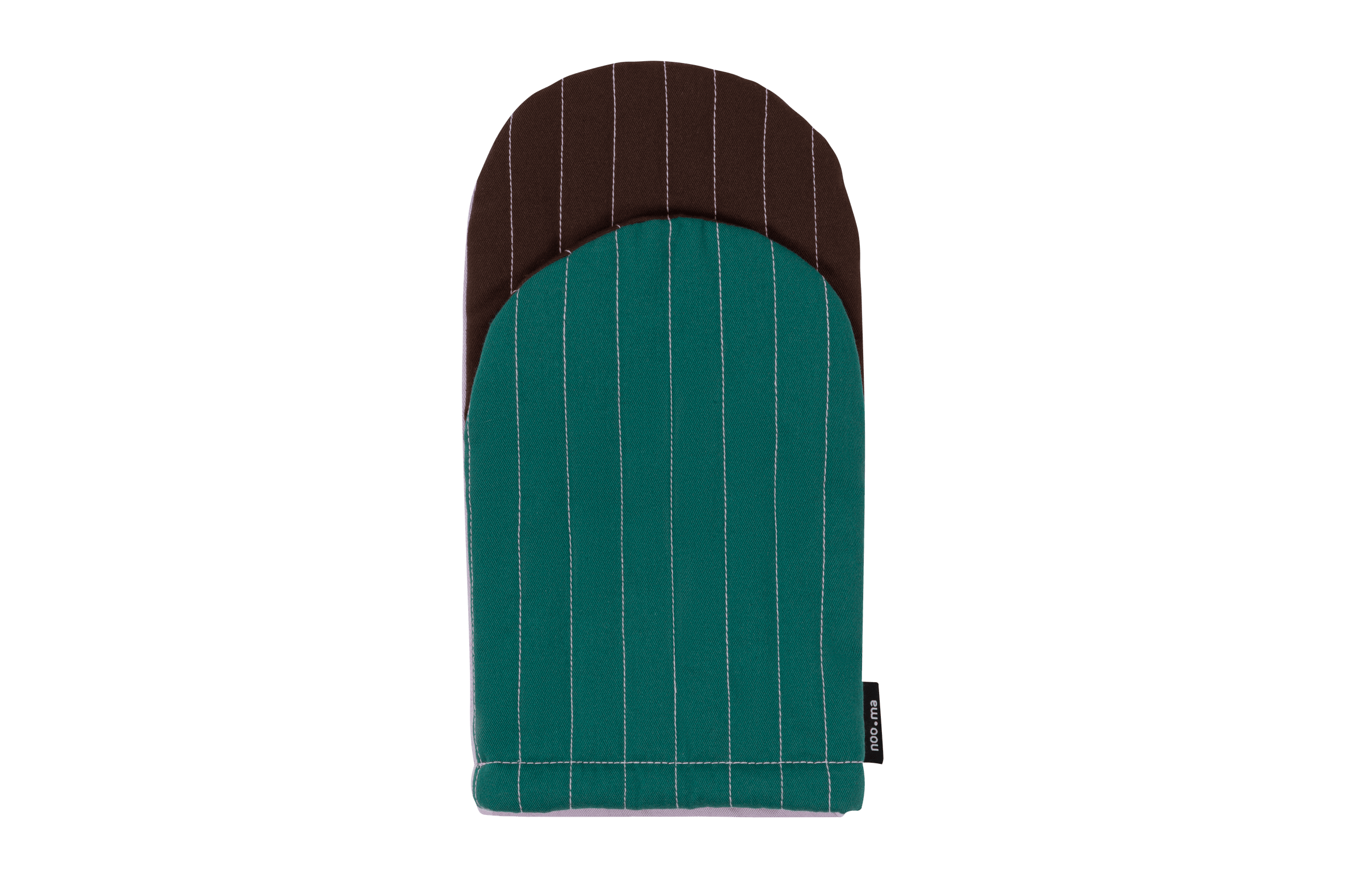 noo.ma Rubi keukenhandschoen - color-block lavender, green & brown