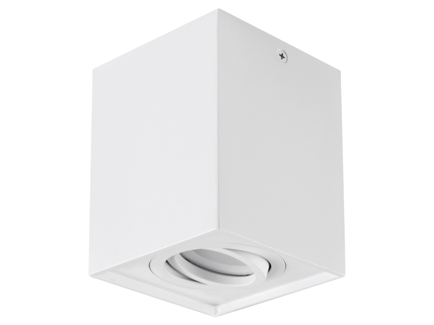Lampa natynkowa Hary aluminiowa biała